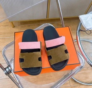 The H-Chy Sandals - Genuine Leather