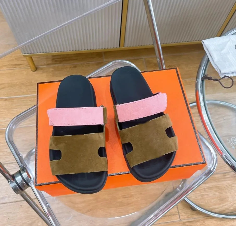 The H-Chy Sandals - Genuine Leather