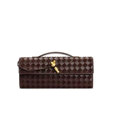 Woven Suede Clutch bag