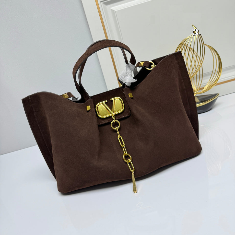 Luxury Suede Leather Bag
