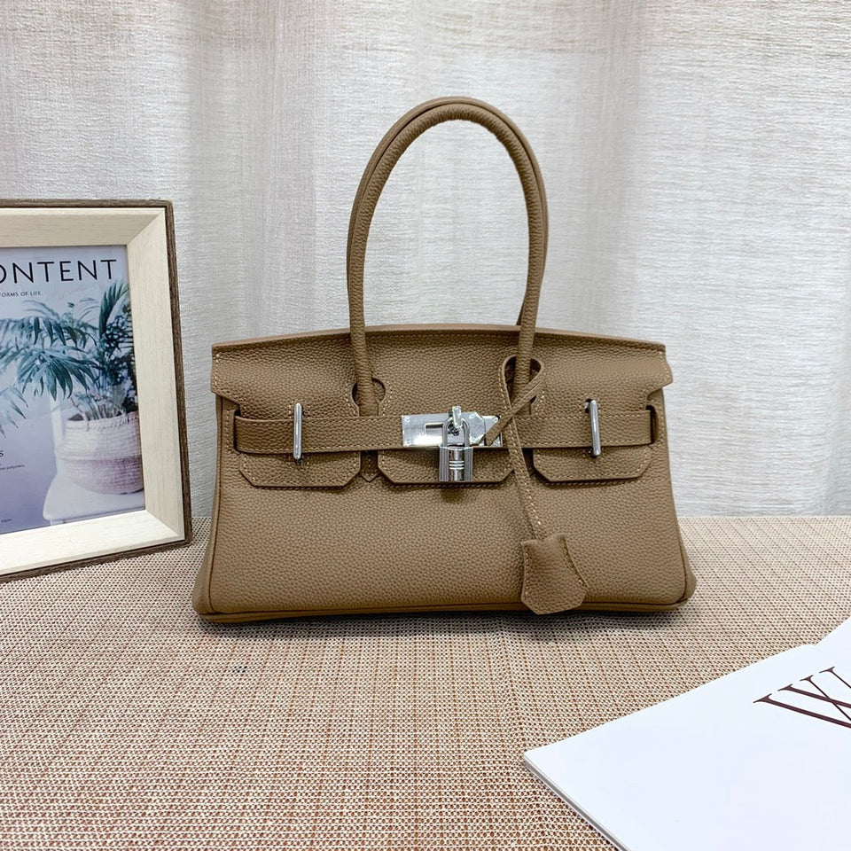 Cowhide Leather Handbag