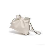Drawstring Pouch - Calfskin Leather