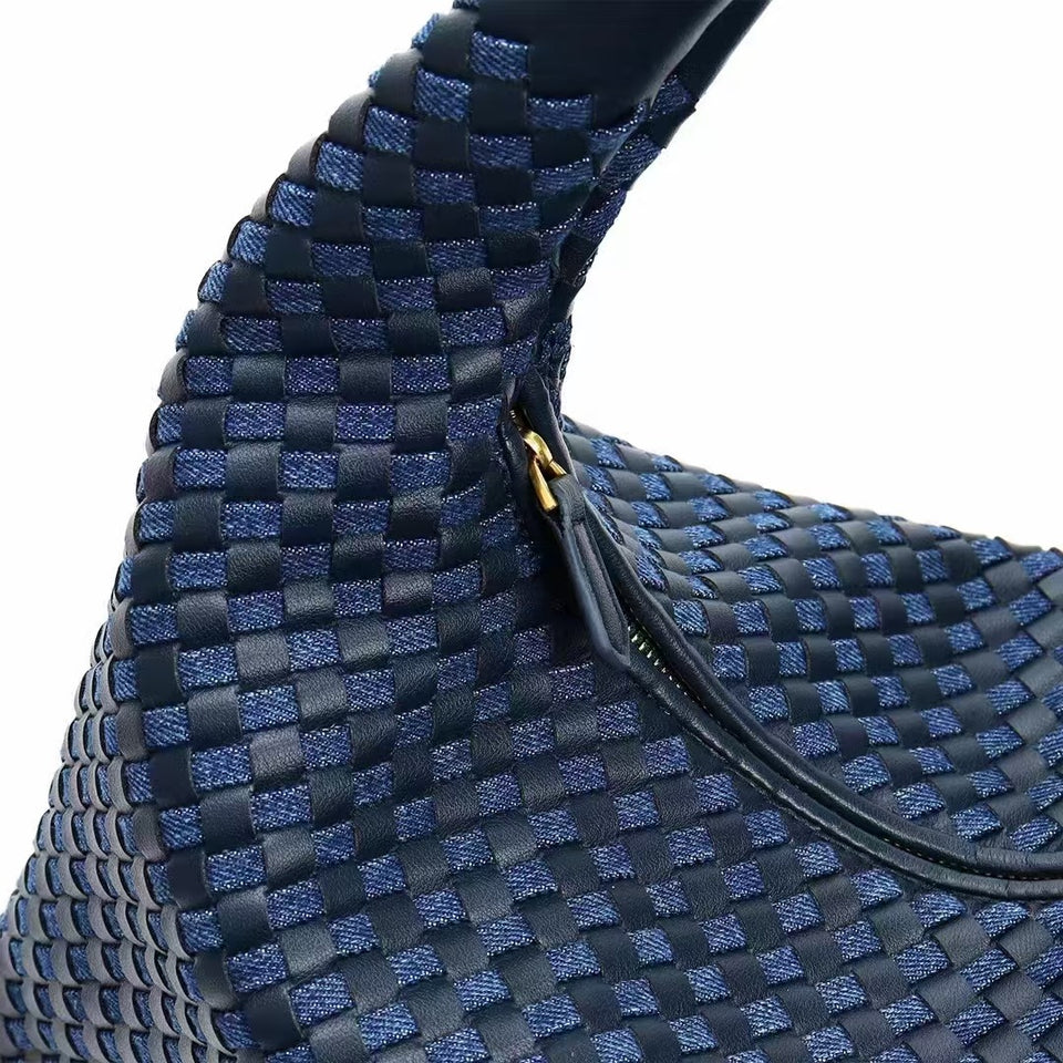 Royal Blue edition - Leather and Denim