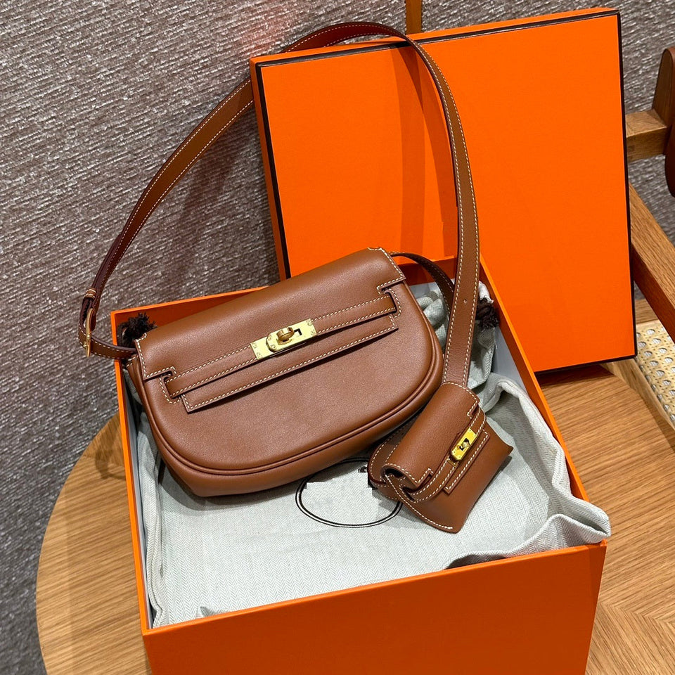 Mini Leather Crossbody Belt Bag