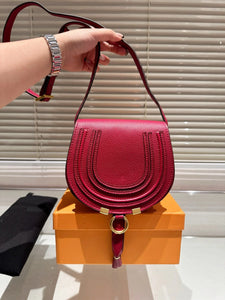 Leather crossbody bag