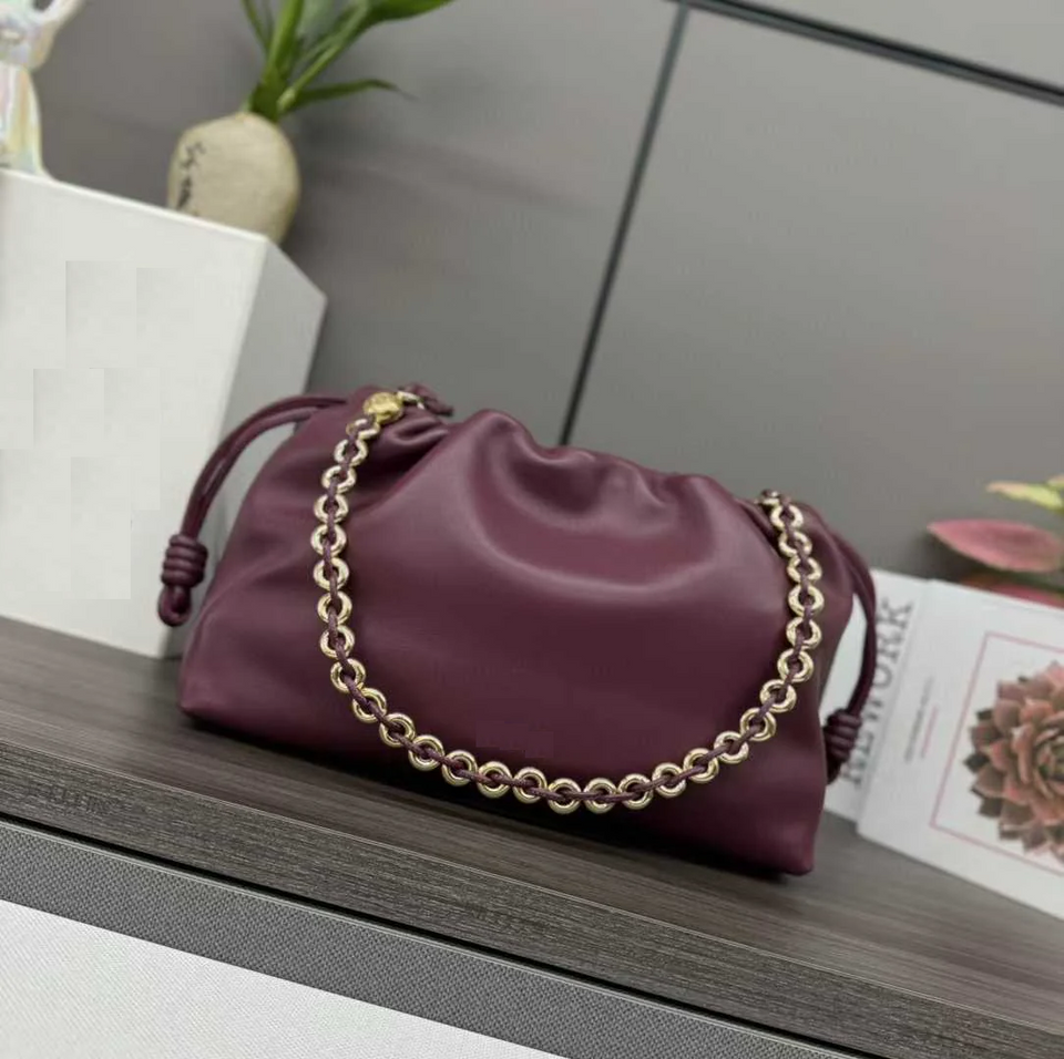 Leather Pouch Bag