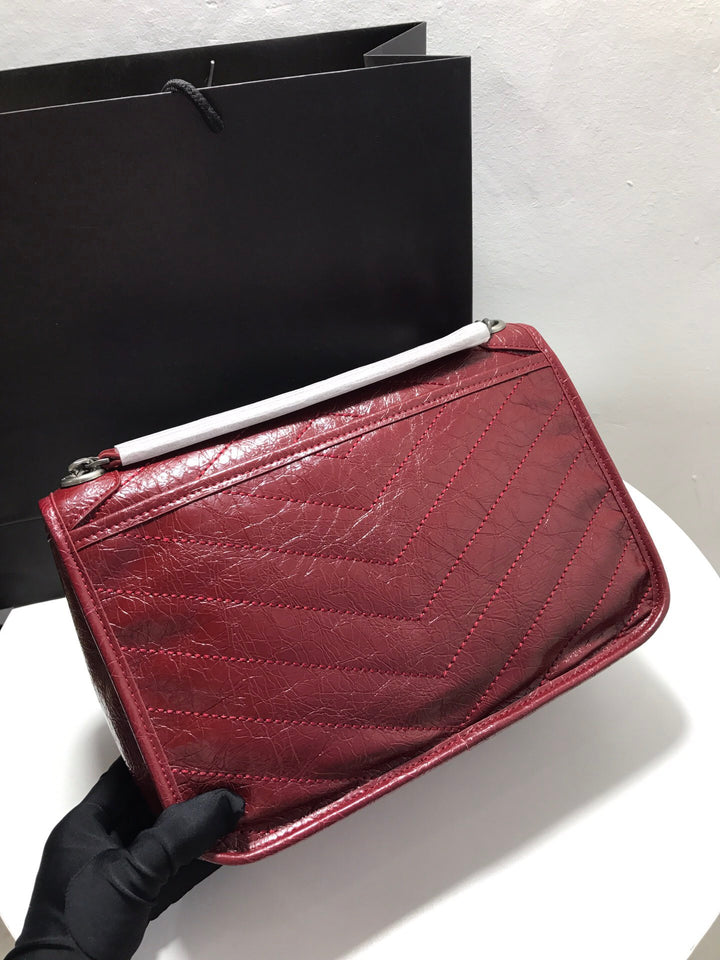 Shoulder Bag - Calfskin Leather