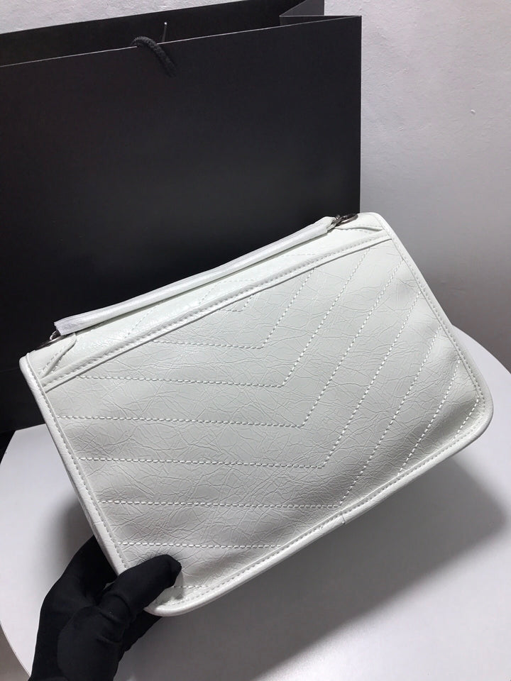 Shoulder Bag - Calfskin Leather