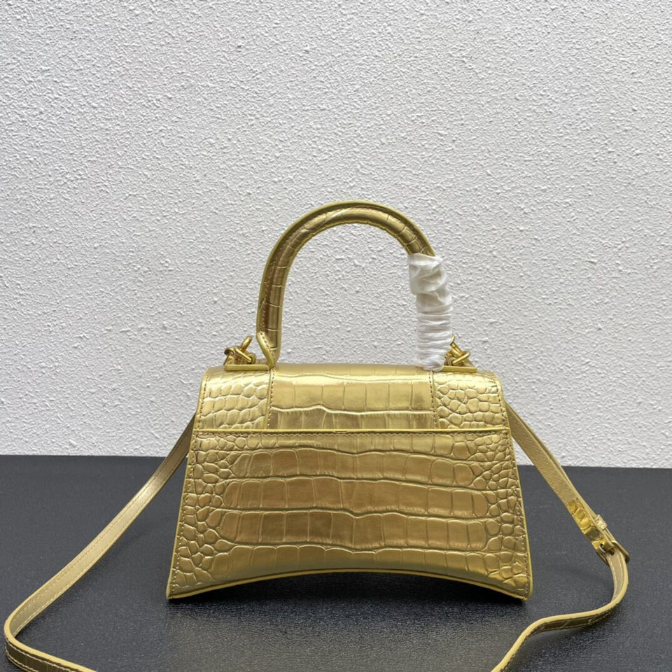 Hourglass bag - Genuine leather
