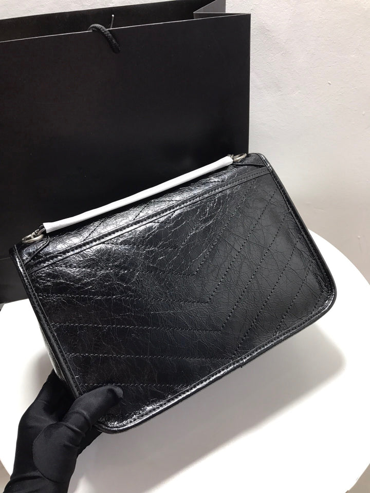Shoulder Bag - Calfskin Leather