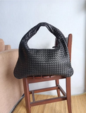 Handwoven Hop Bag - Calfskin Leather